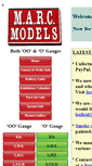 Mobile Screenshot of marcmodels.co.uk
